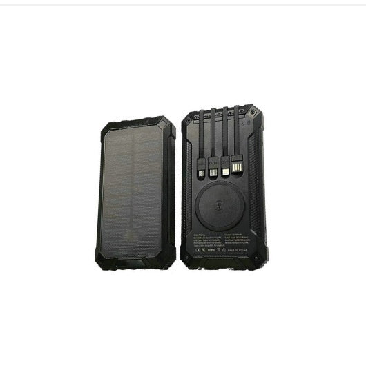 Cargador inalámbrico solar portátil