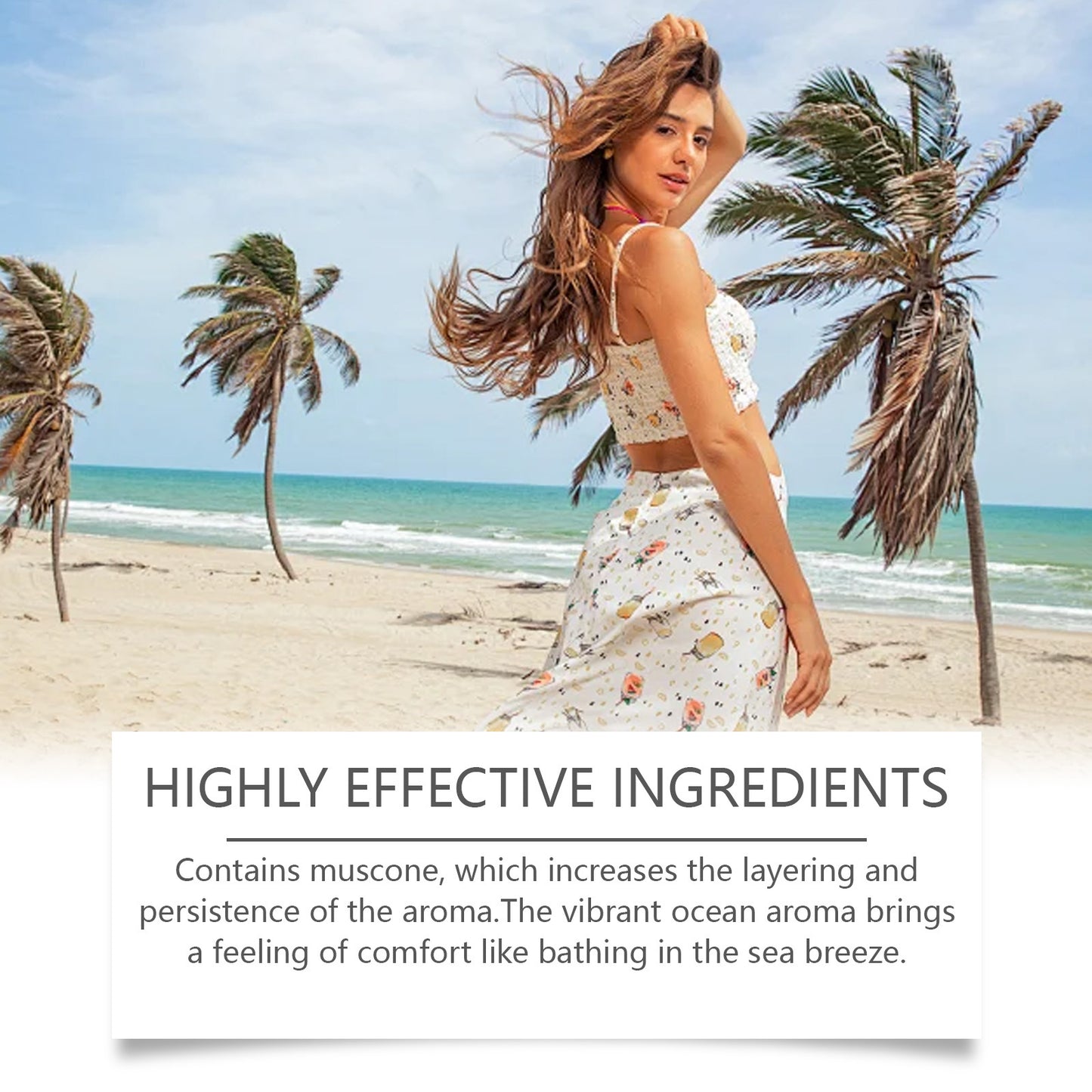 Bola de Perfume Oceánico Fragancia Natural Duradera