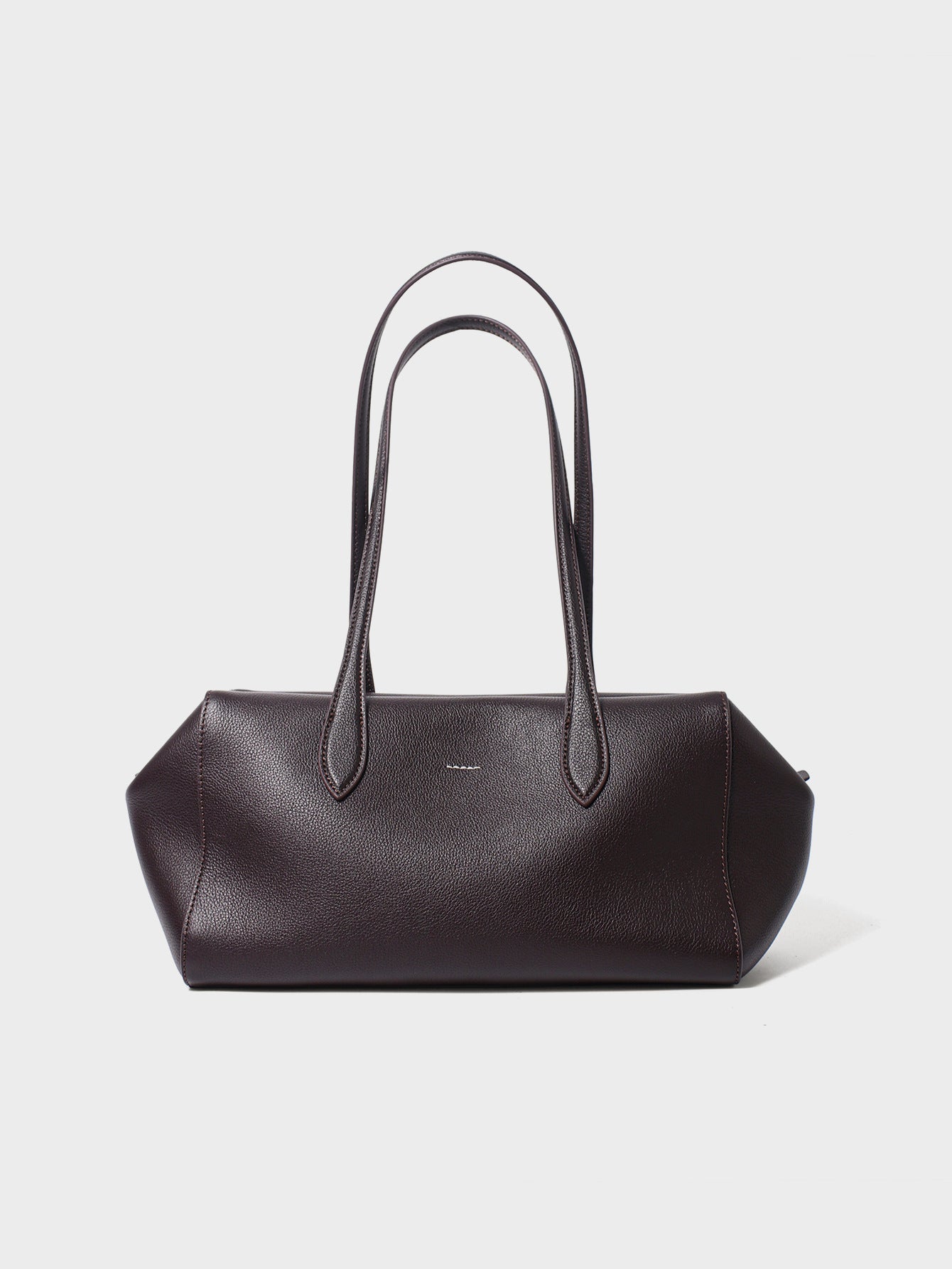 Womens Solid-Color High-Capacity Simple Commuter Tote Bag