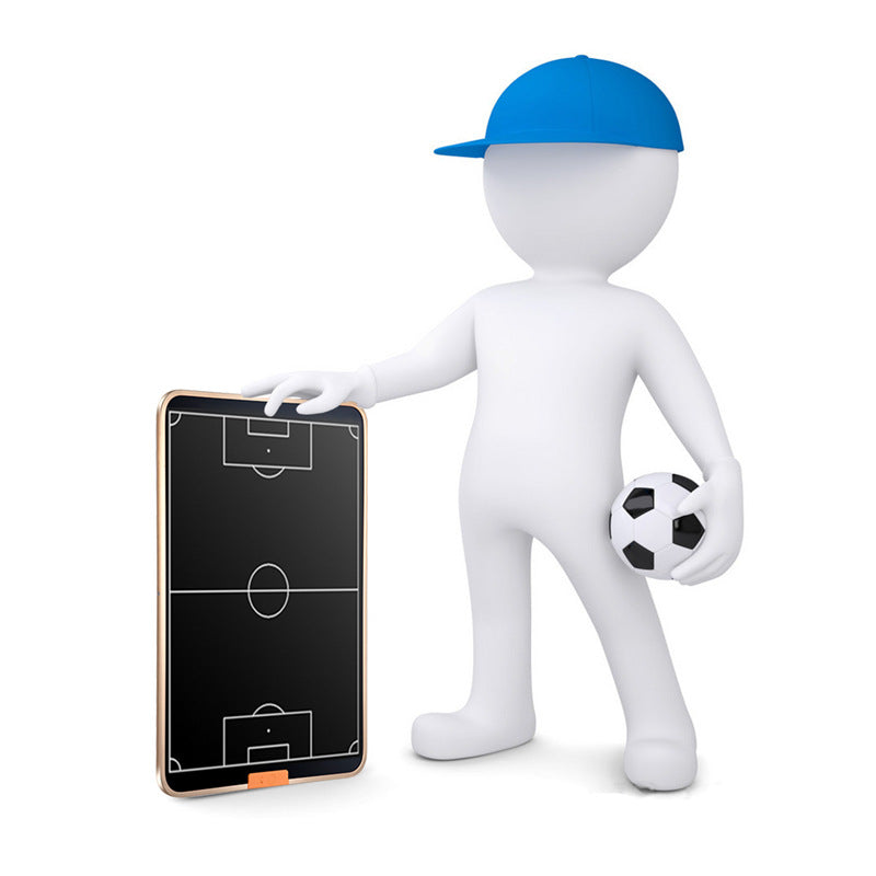 Pizarra de escritura LCD deportiva para entrenamiento de competición de comando
