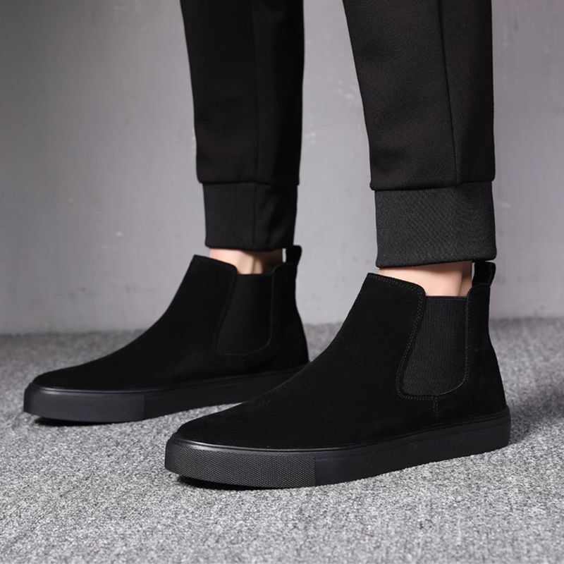 Nuevas Zapatillas Casuales de Hombre de Caña Alta para Otoño e Invierno