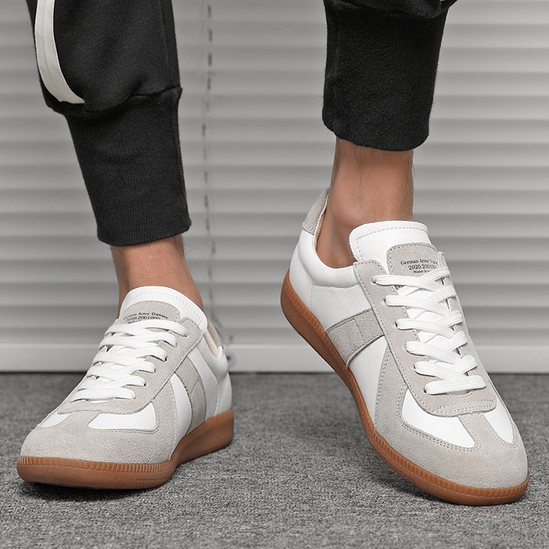 Zapatillas blancas retro unisex estilo japonés