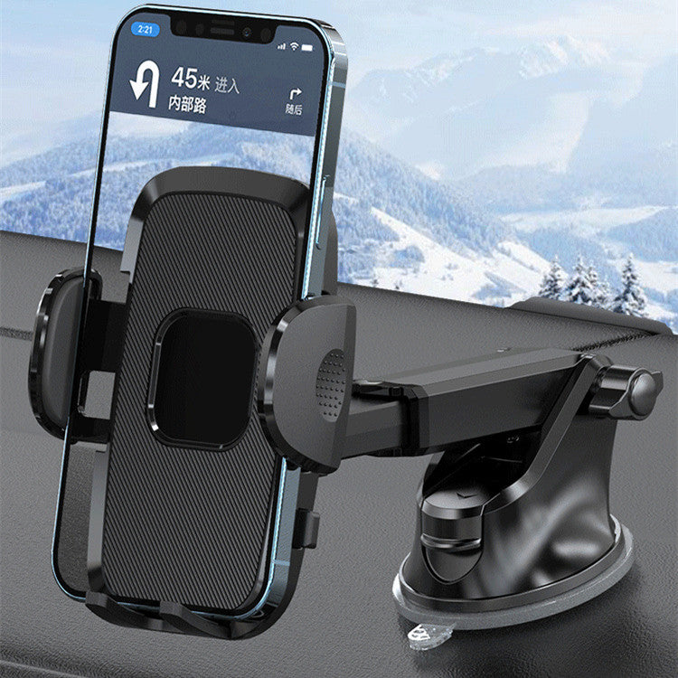 Soporte de teléfono multifuncional para coche, parabrisas, ventosa de gravedad, soporte para teléfonos móviles iOS y Android