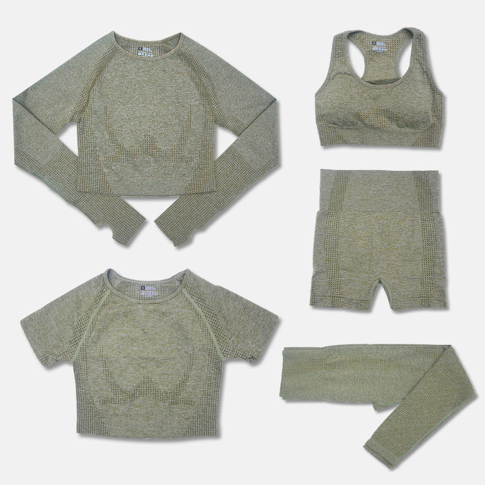 Ropa de yoga de entrenamiento para mujer a la moda