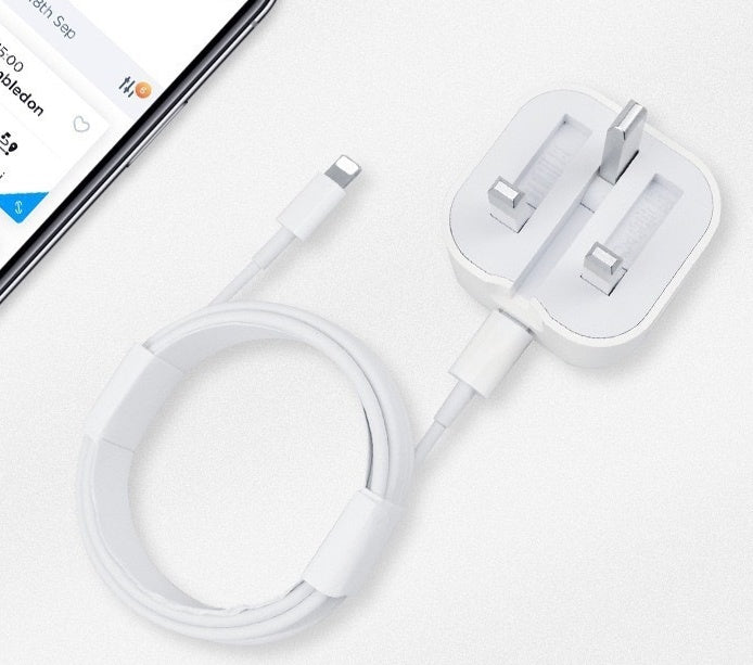 Cargador de teléfono móvil con adaptador británico de 20WPD