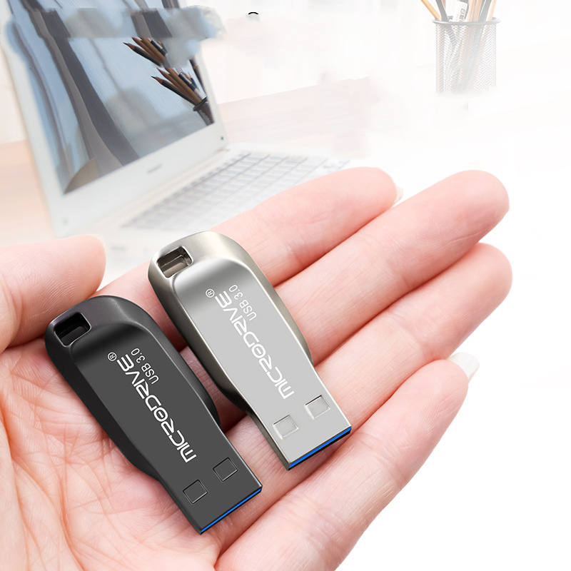 USB 3.0 de metal, resistente al agua, alta velocidad, capacidad total de 64 GB para música en el coche