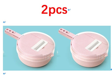 Rebanador de mandolina 8 en 1, rebanador de verduras, pelador de patatas, rallador de zanahoria y cebolla con colador, cortador de verduras, accesorios de cocina