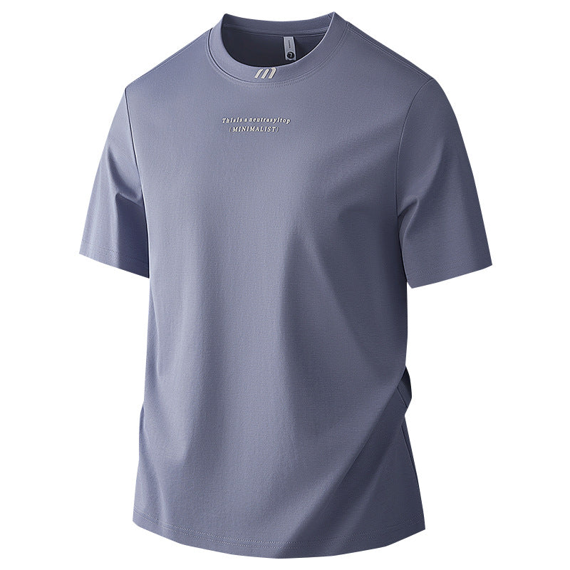 Men's Thin Ice Silk Cool-Feel Short-Sleeve T-Shirt