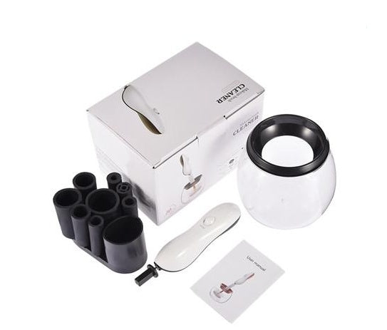 Limpiador de brochas de maquillaje