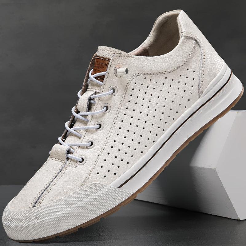 Zapatos de hombre nuevos de primavera: elegantes y transpirables