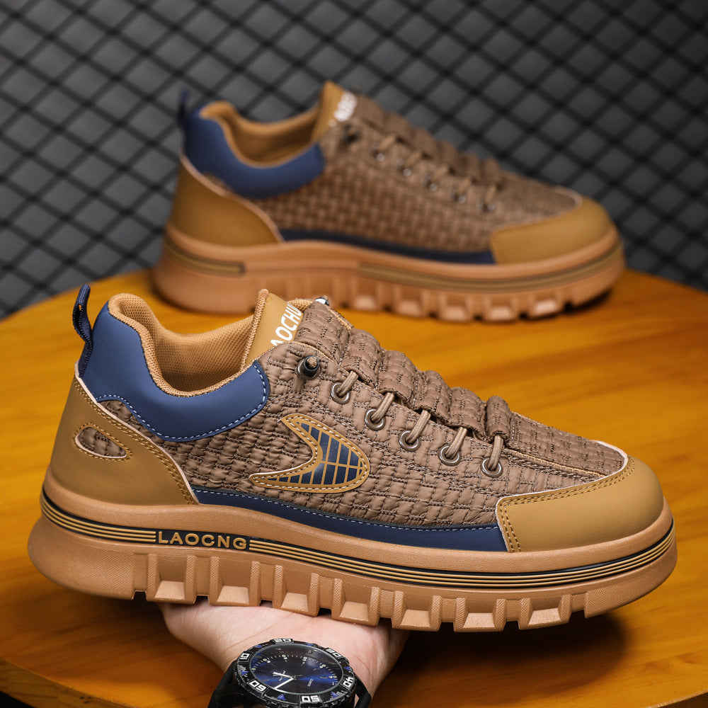 Zapatillas Deportivas Casual de Moda de Suela Gruesa para Hombre