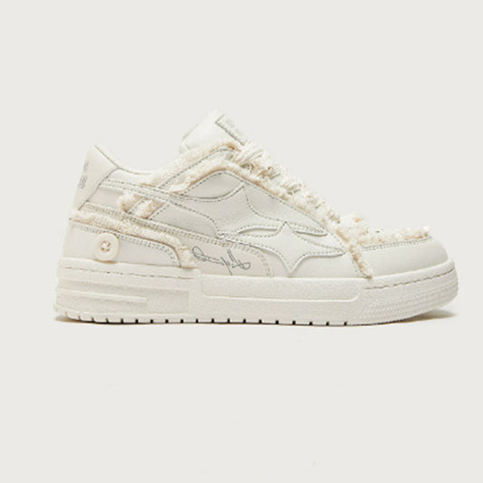 Zapatillas Blancas Casuales Transpirables Estilo Coreano