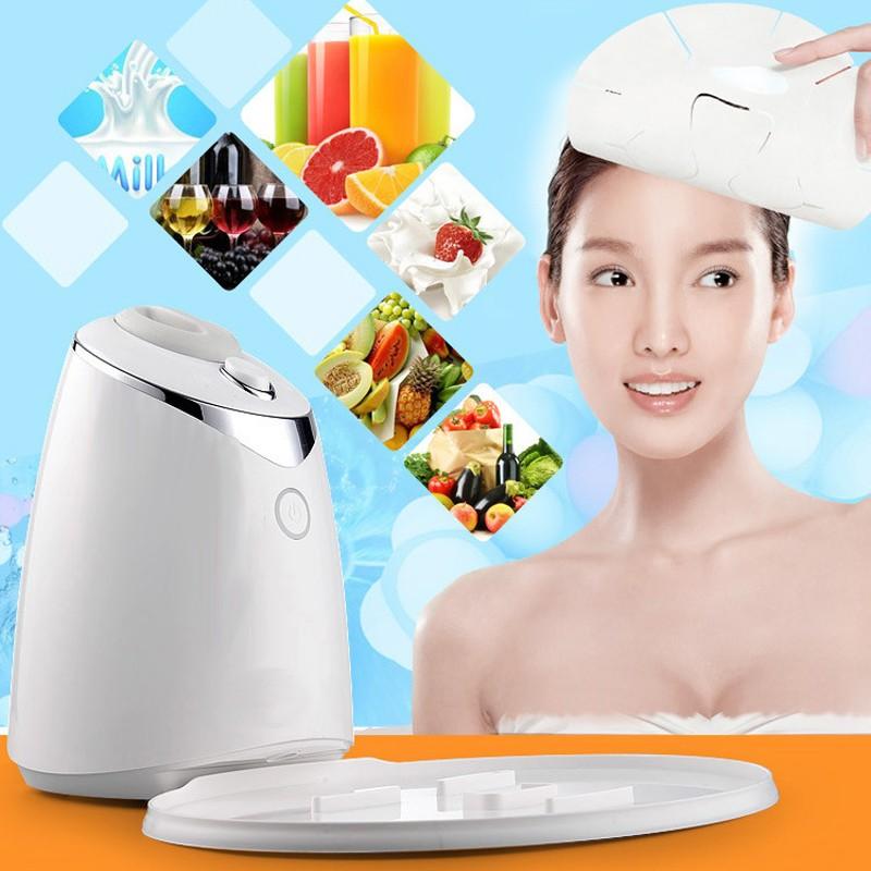 Máquina para hacer mascarillas faciales Tratamiento facial automático de frutas y verduras naturales de colágeno para uso doméstico Cuidado de la piel de belleza SPA