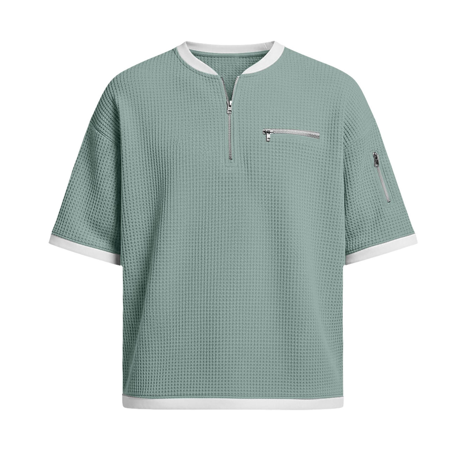 Men's Short-sleeve Polo Shirt Casual And Loose-fitting T-shirt
