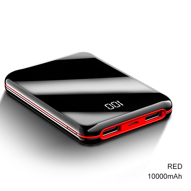 Batería externa Power Bank 8W, cargador portátil con doble salida USB para teléfono