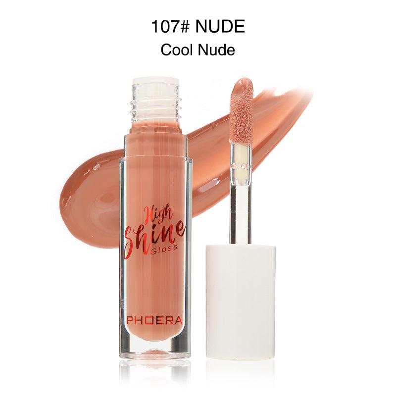 Lápiz labial sólido de gelatina Bálsamo labial de cristal Brillo labial de onda de agua Larga duración Hidratante Esmalte labial Cuidado labial Maquillaje