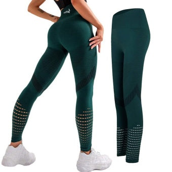 Mallas de yoga sin costuras TerritorioFit para mujer