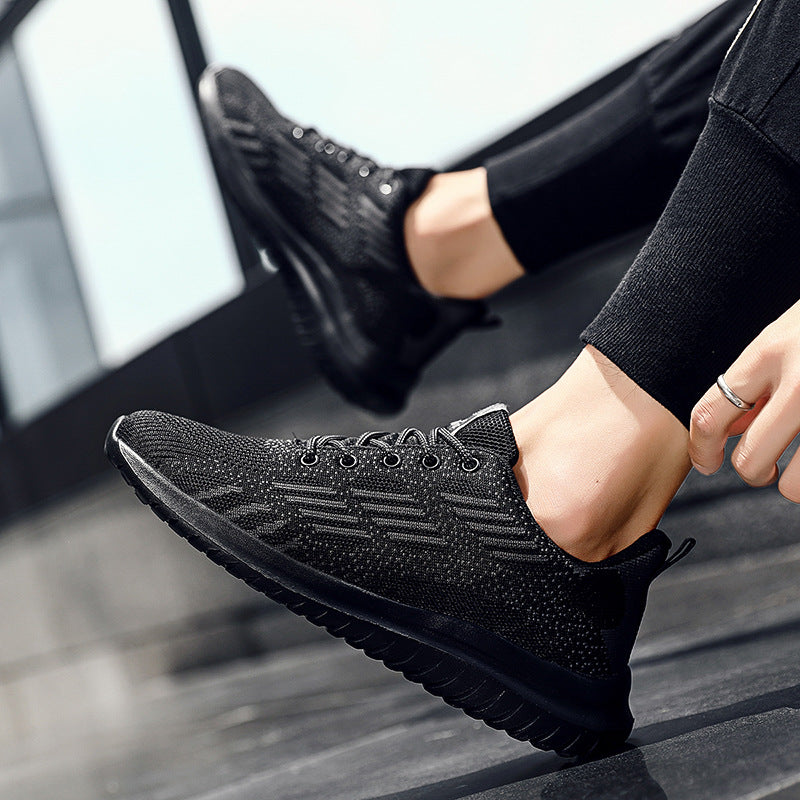 Zapatillas deportivas casuales de malla para hombre