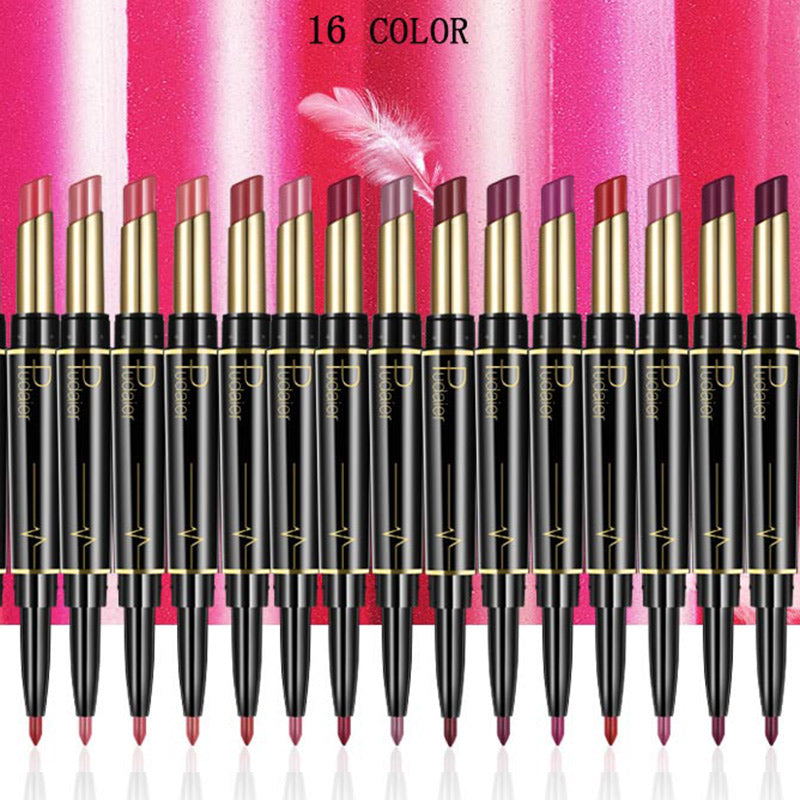 Delineador de labios doble