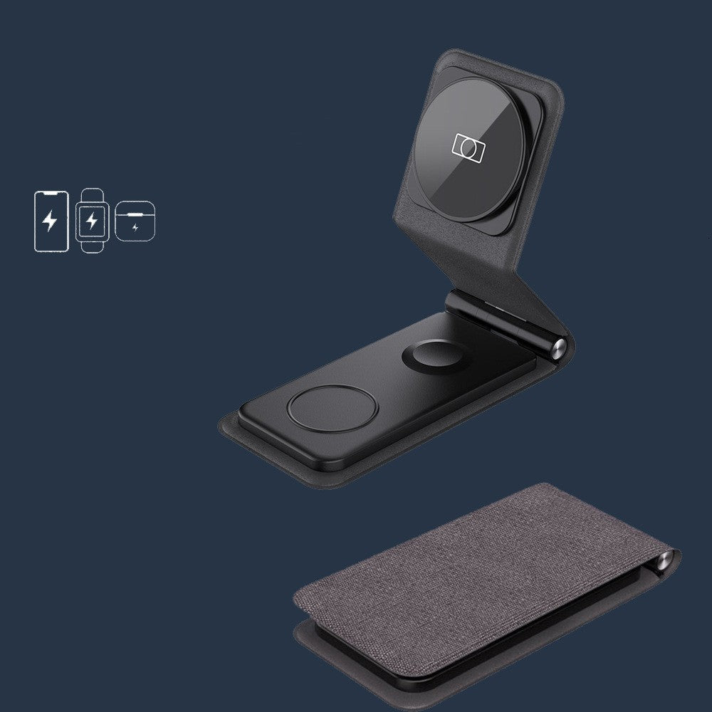 El nuevo cargador inalámbrico, cargador inalámbrico plegable 3 en 1