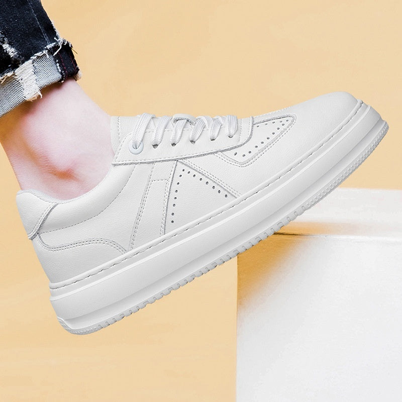 Zapatillas casuales de cordones para hombre, ligeras, modernas y versátiles