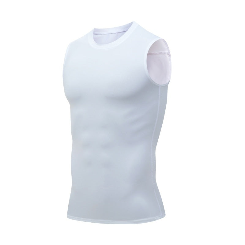 Ropa de fitness atlética de manga corta para hombre