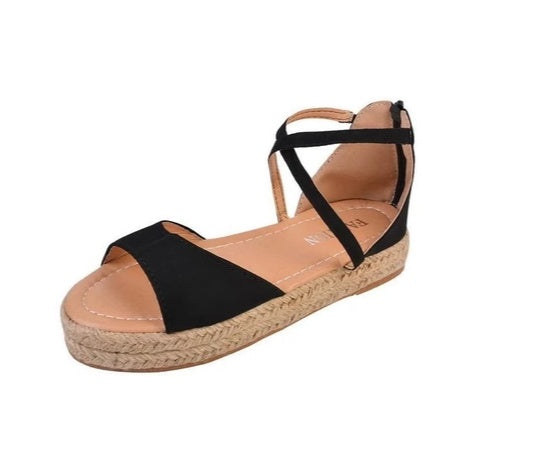 Sandalias de esponja con suela de viña