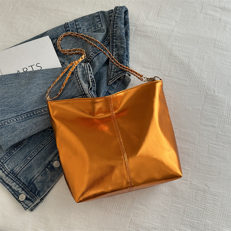 Bolso de gran capacidad con textura de alta gama para mujer