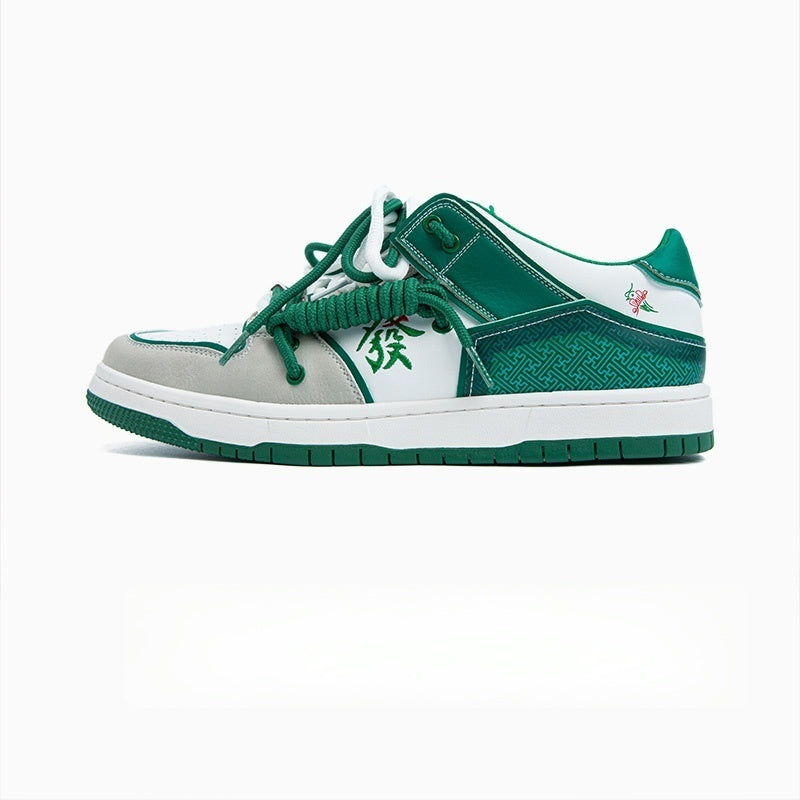 Zapatillas deportivas informales con suela gruesa Mahjong