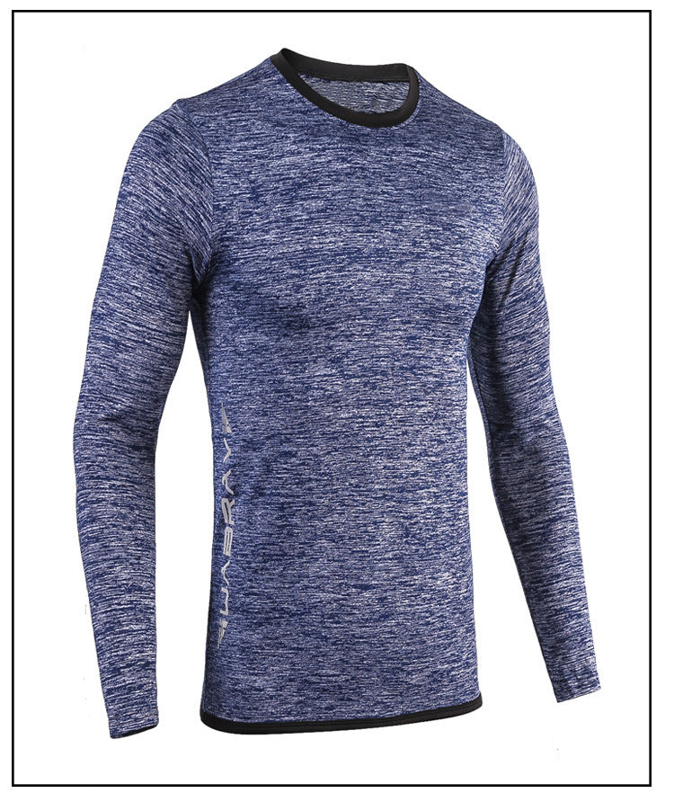 Ventas Directas de Fábrica Secado Rápido Ropa Deportiva al Aire Libre Fitness Camiseta de Baloncesto de Manga Larga para Hombre Mallas de Compresión