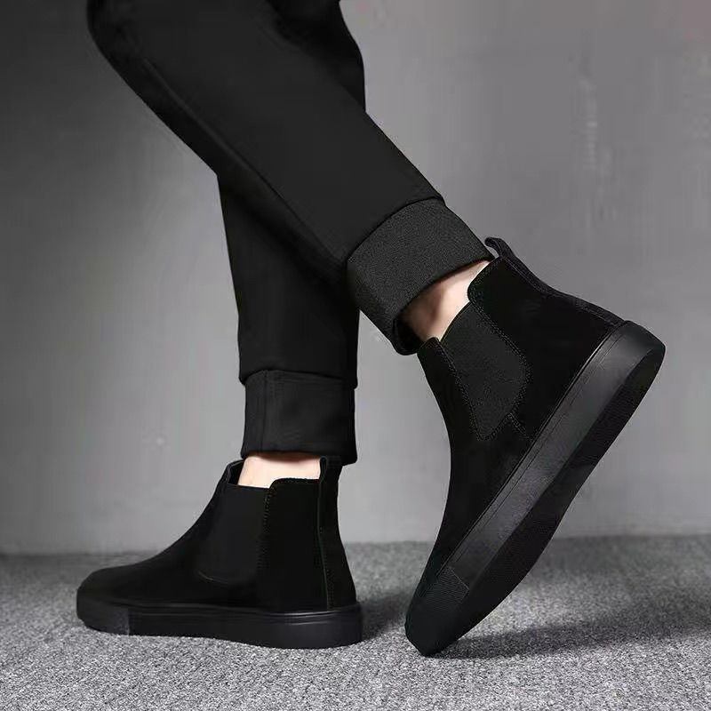 Nuevas Zapatillas Casuales de Hombre de Caña Alta para Otoño e Invierno