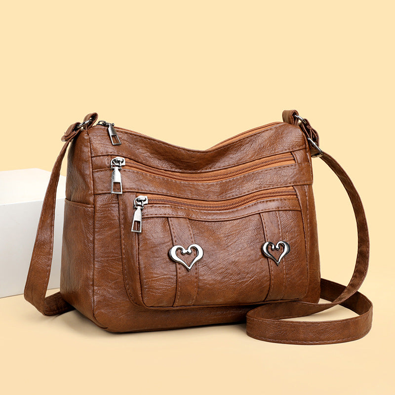 Bolso cruzado retro, moderno y versátil