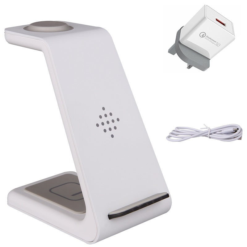Soporte cargador inalámbrico de carga rápida 3 en 1, estación de carga rápida inalámbrica, base de carga rápida para soporte de teléfono