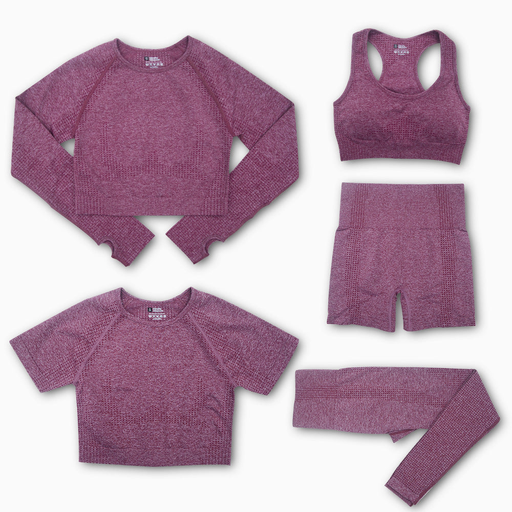 Ropa de yoga de entrenamiento para mujer a la moda