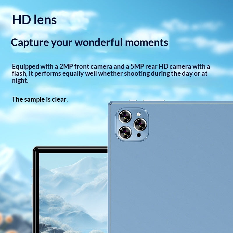 101-inch Tablet With A High-definition Large Screen For Gaming And Entertainment