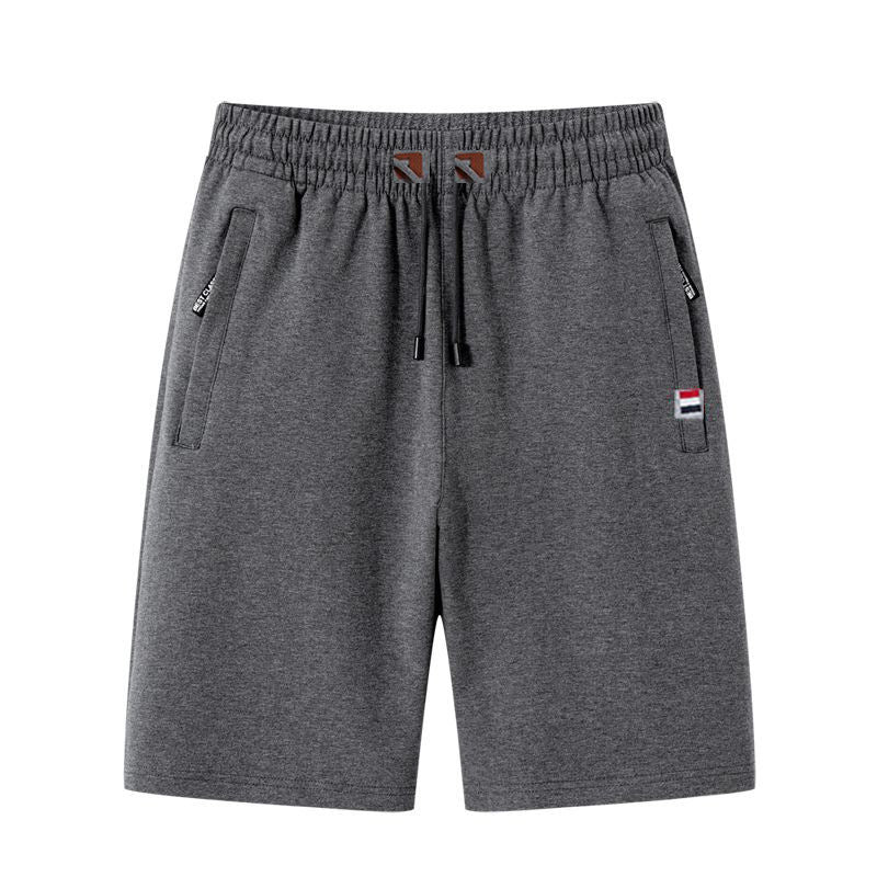 Mens Cropped Pants Summer Knitted Casual Shorts For Sports