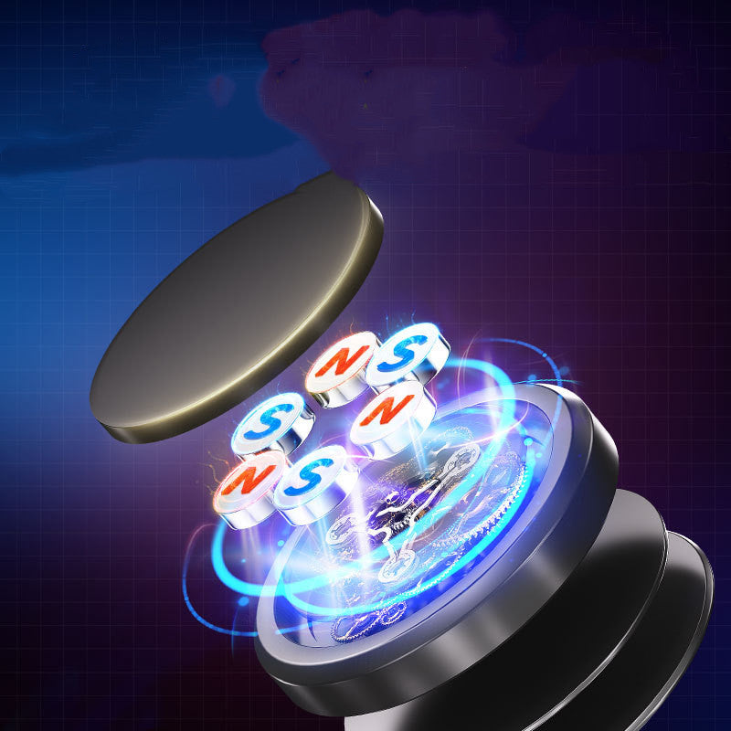 Soporte de teléfono móvil de fuerza centrípeta con adsorción magnética creativa