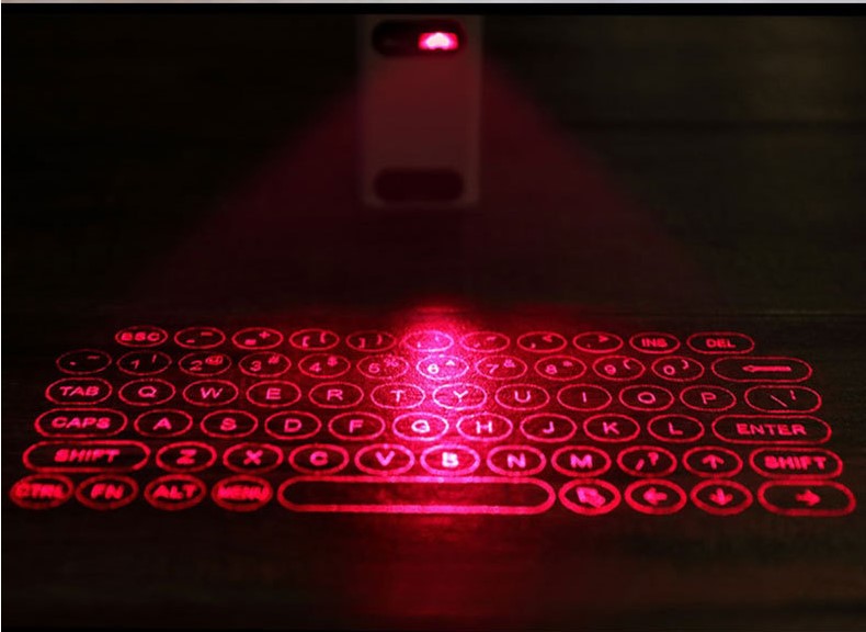 Teclado Láser Virtual FST LEING Teclado de Teléfono Proyector Inalámbrico Bluetooth Para Computadora Portátil Con Función de Ratón