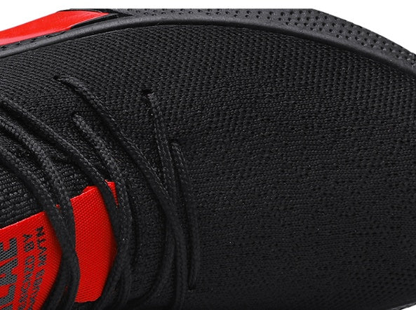 Zapatillas de running bajas transpirables de tejido elástico