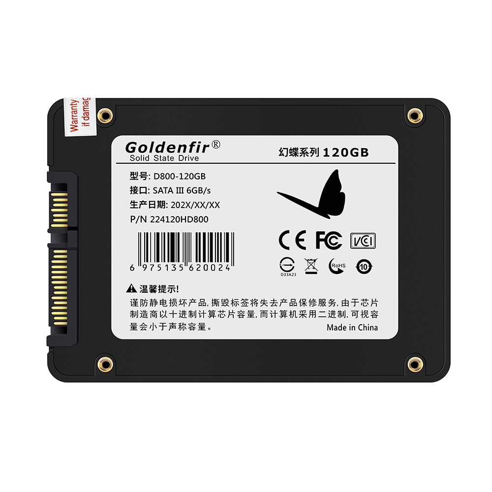 Disco de estado sólido serie Phantom Butterfly 128 GB 512 GB SSD para ordenador universal SATA3.0