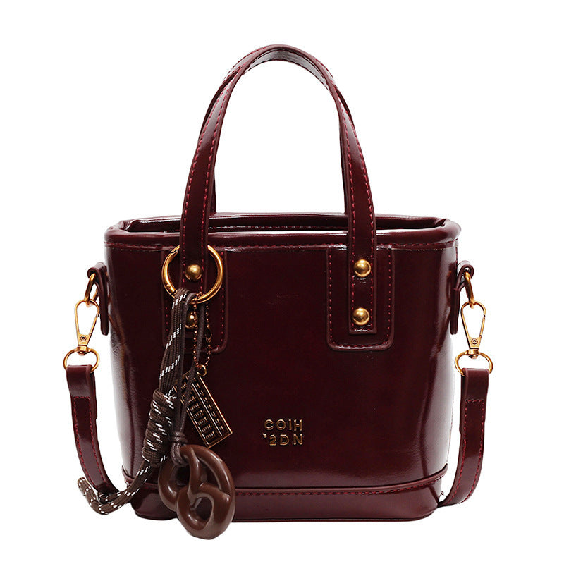 Womens New Autumn Winter Crossbody Bucket Bag