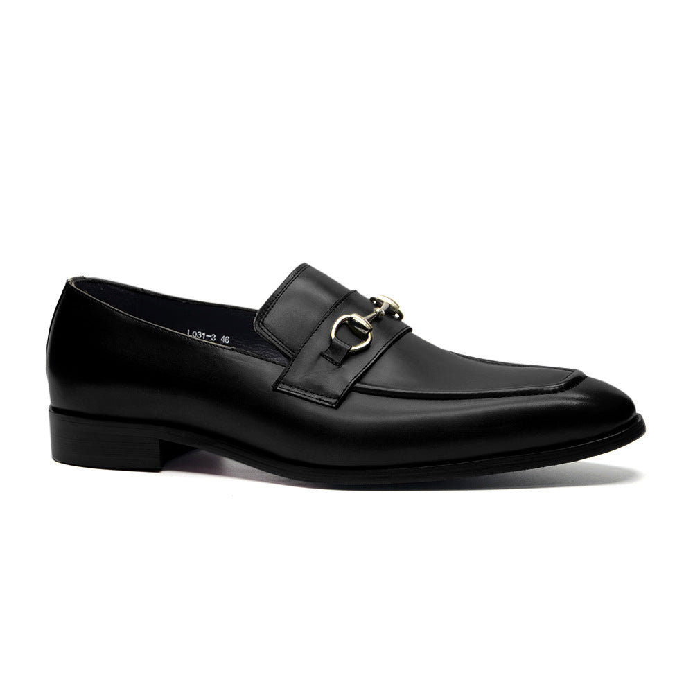 Trendy Summer Business Casual Fashion Cowhide Men's Shoes