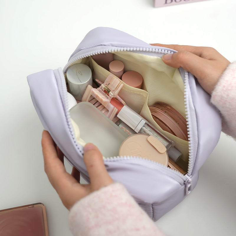 Organizador de maquillaje y artículos de tocador de alta gama y gran capacidad
