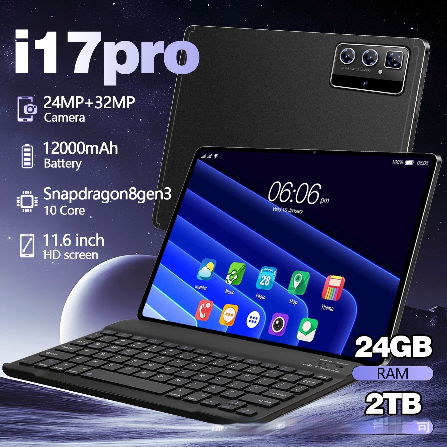 Ordenador tipo tablet portátil y minimalista para el hogar