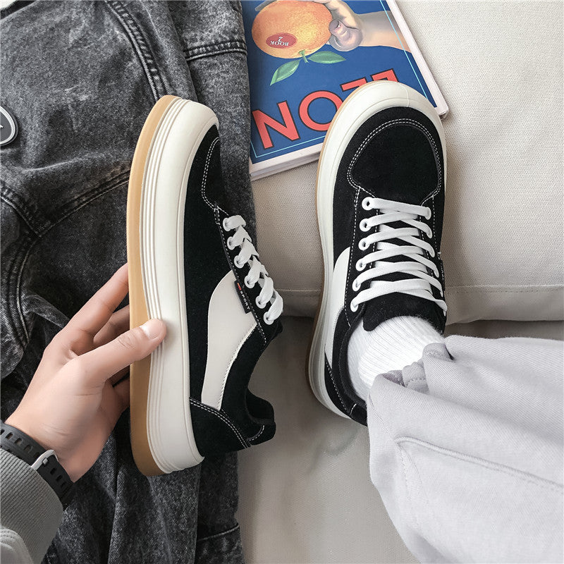 Zapatillas de skate urbanas de moda para jóvenes estilo Hong Kong de plataforma