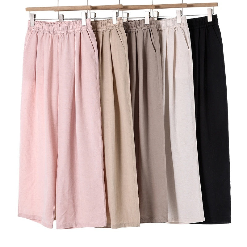 Pantalones de entrenamiento de talle alto, que realzan la figura, elásticos, refrescantes y transpirables