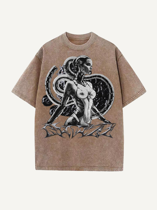 Men's Printed Crewneck Short-Sleeve T-Shirt