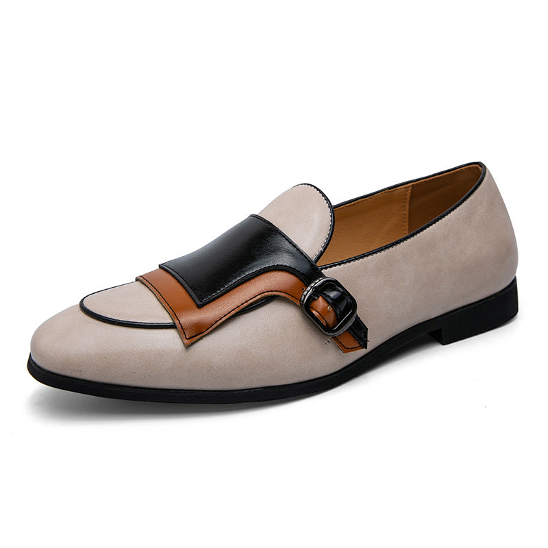 Zapatos de Cuero Tipo Mocasín "One Pedal" de Moda para Hombre