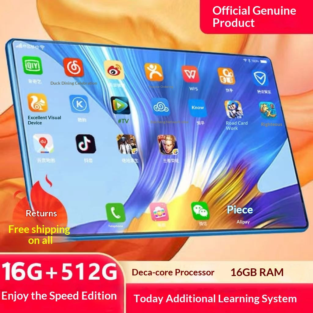 Tableta Android 2 en 1 5G para todas las redes para trabajo, entretenimiento, juegos y aprendizaje