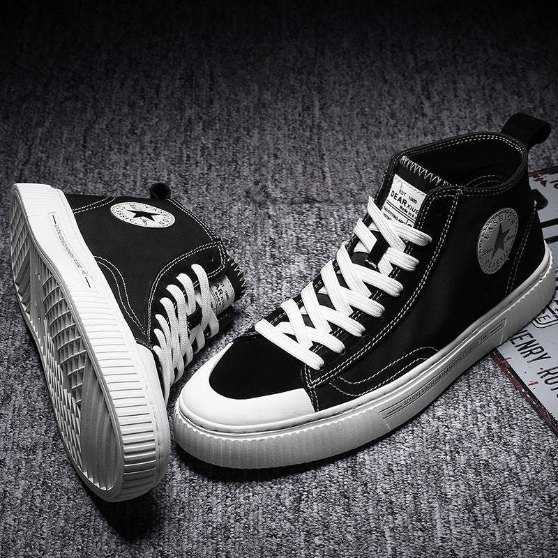 Zapatos casuales coreanos de tendencia salvaje británica